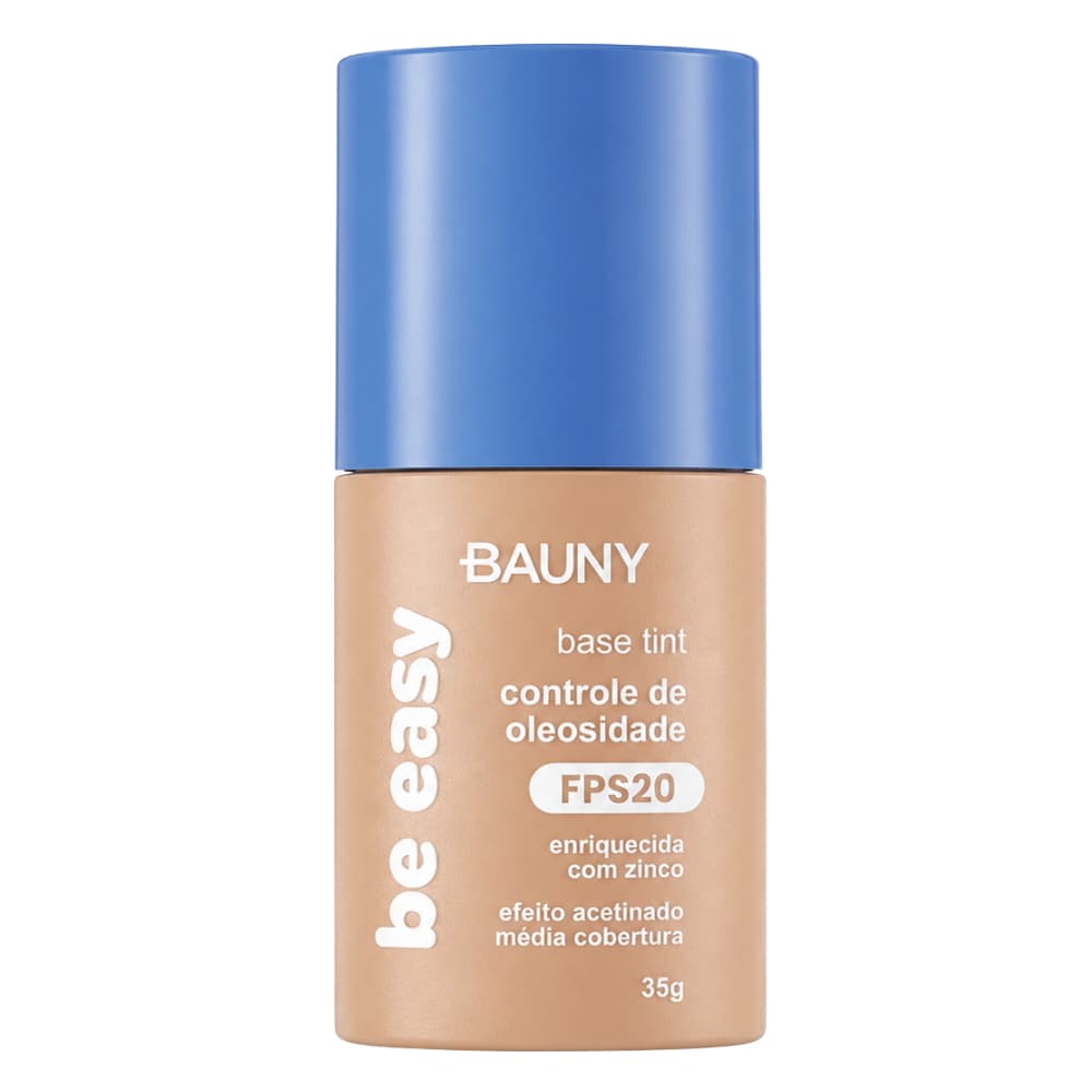 Bauny Be Easy Base Tint Cor 030 — Cobertura Natural Controle de Oleosidade e FPS 20