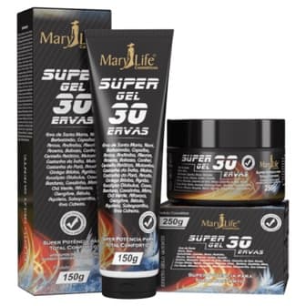 SUPER GEL 30 ERVAS MARY LIFE - BIO INSTINTO >>