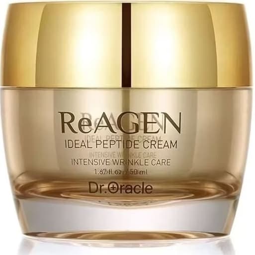 Creme Facial Antissinais de Luxo com Ouro e Peptídeos K-Beauty-Dr. Oracle ReAGEN Ideal Peptide Cream 50ml