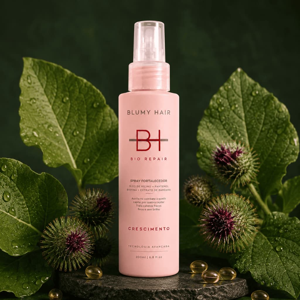 Spray Finalizador Fortalecimento & Crescimento Blumy Hair Bio Repair — 100mL