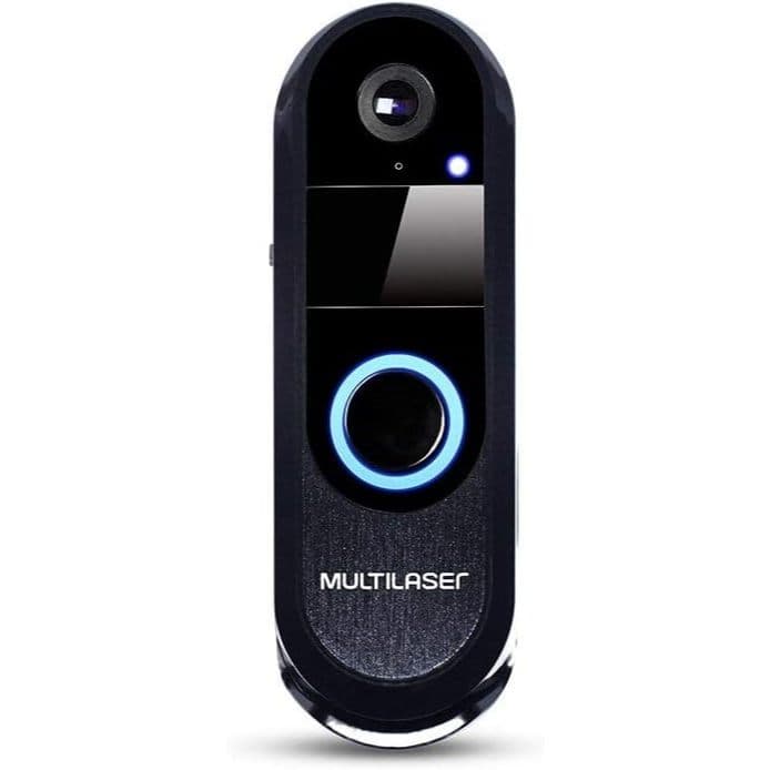 Vídeo Porteiro Inteligente HD Wi-Fi - Multilaser Liv - SE220