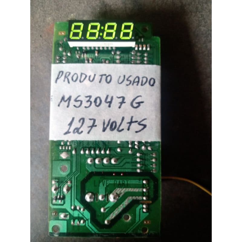 Placa Eletrônica Microondas LG MS3047G 127 Volts (LER DESCRIÇÃO)