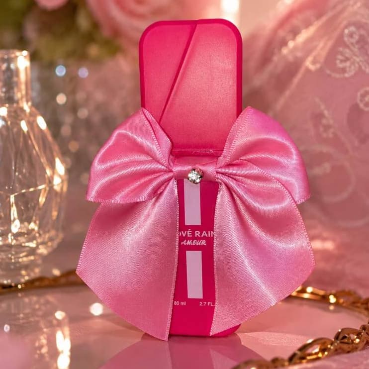 Perfume Feminino Lové Rain Amour | 80ml Eau de Parfum |Longa Duração Floral Doce Elegante