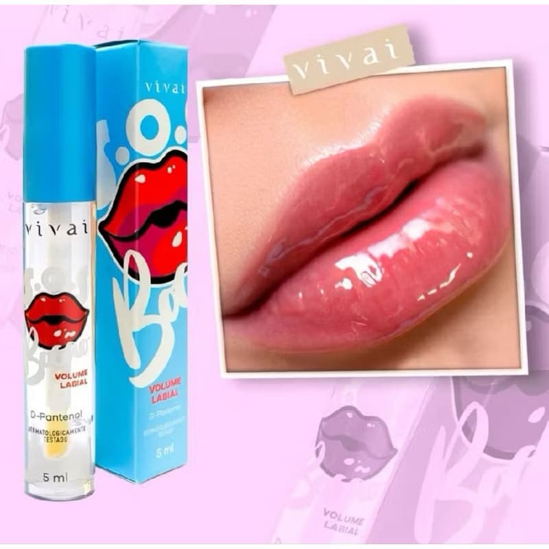 Gloss Labial Incolor SOS Bocão Vivai