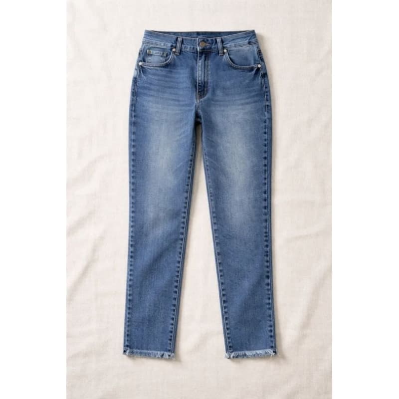 Calça jeans feminina tamanh 48 formato grande
