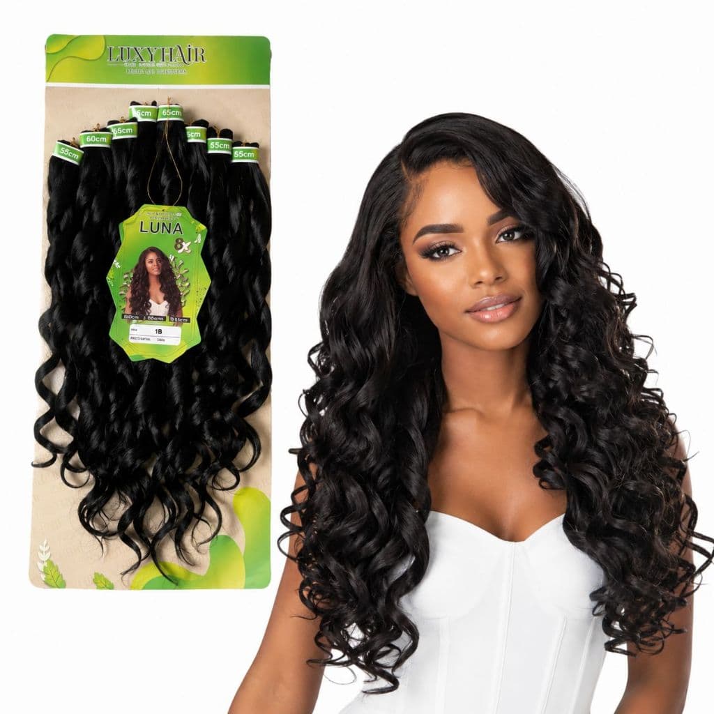 Cabelo Ondulado Luna - Luxy Hair - Orgânico Premium 55 a 60 cm