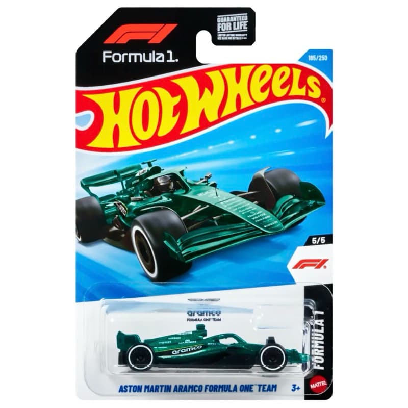 🏎️ Hot Wheels Aston Martin Aramco Formula One Team – Fórmula 1