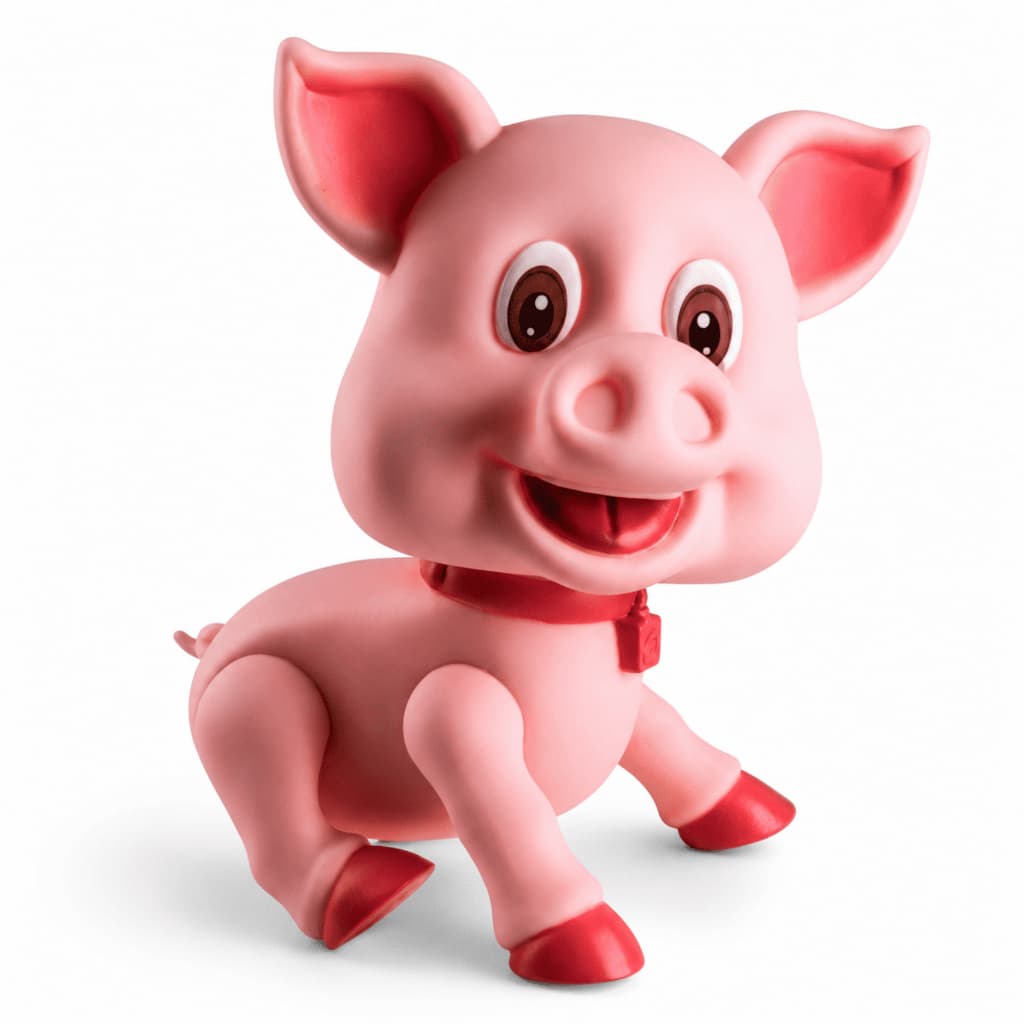 Porquinho Big Farm Brinquedo Fazenda Vinil Cometa Brinquedos Animal Rural Infantil Realista