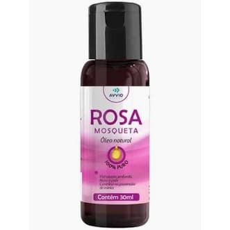 Óleo de Rosa Mosqueta 30ml 100% Natural /Clareador de Estrias e Manchas / Anti-idade / Regeneradora