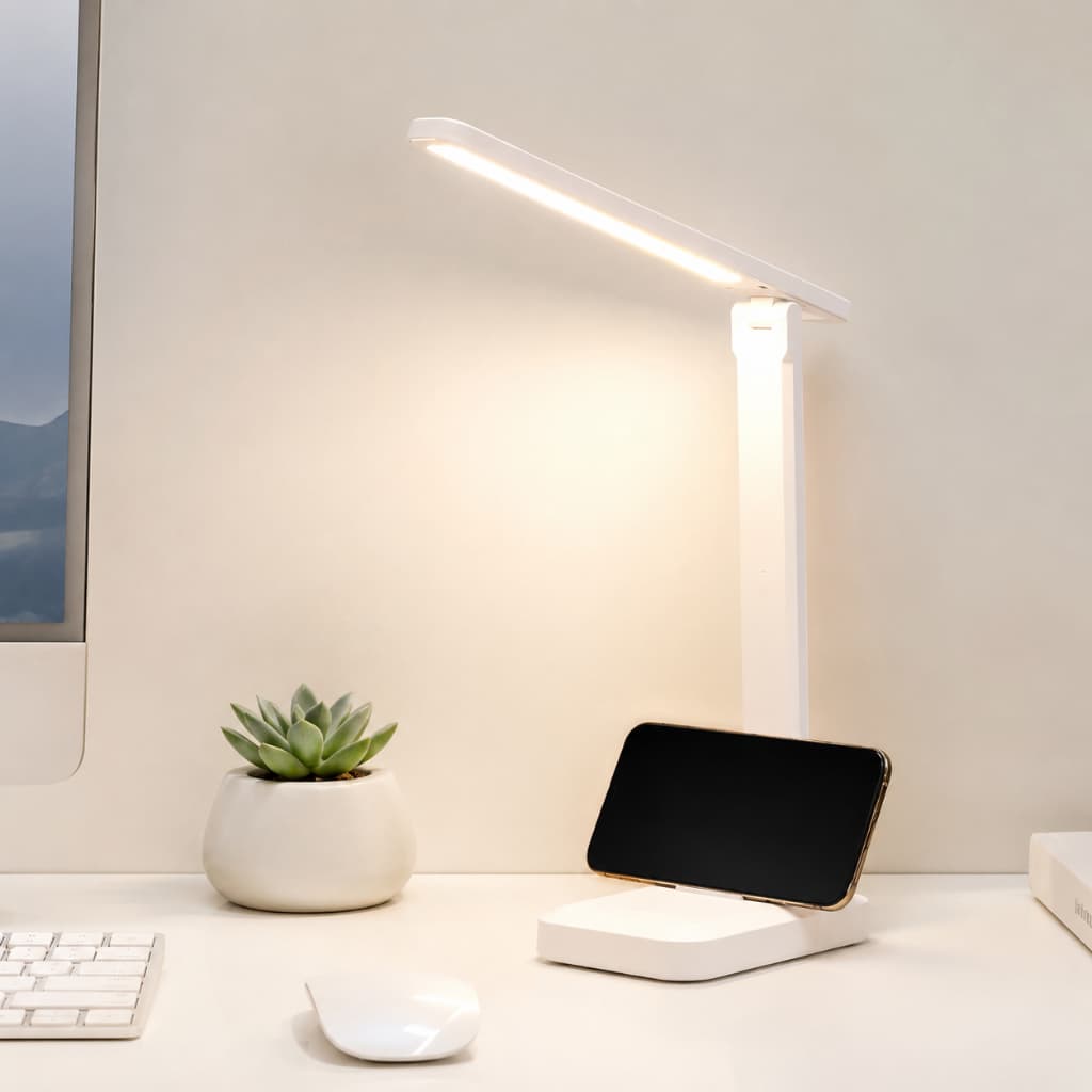 Luminária LED Recarregável Touch Dobrável USB