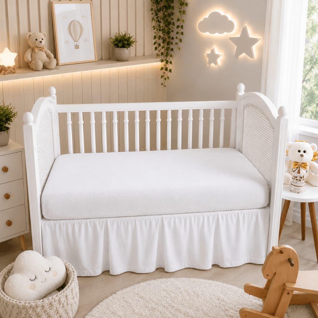 Kit 1 A 5 Lençóis De Berço Flannel Com Elástico Bebê Manta Quentinha Macia Para Frio Inverno Cores