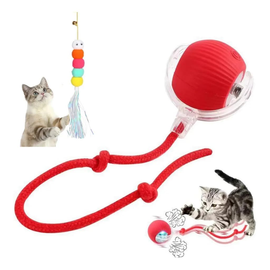 Brinquedo Interativo Elétrico Para Cães E Gatos