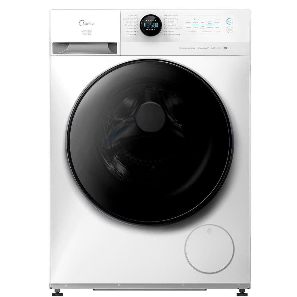 LAVA E SECA MIDEA 11KG MF201D110WB/WK MF201D110WB/WK-01 Branco 127 V