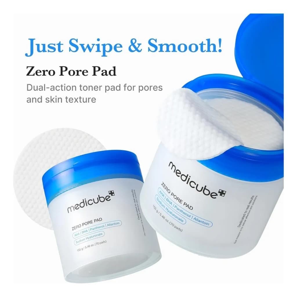 Medicube Zero Pore Pad 2.0 Skincare Discos Tônico Facial Todo Tipo De Pele