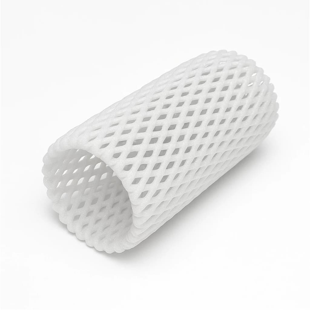 Rede Espuma 23cm - 100un Proteção Garrafas Frutas Tela