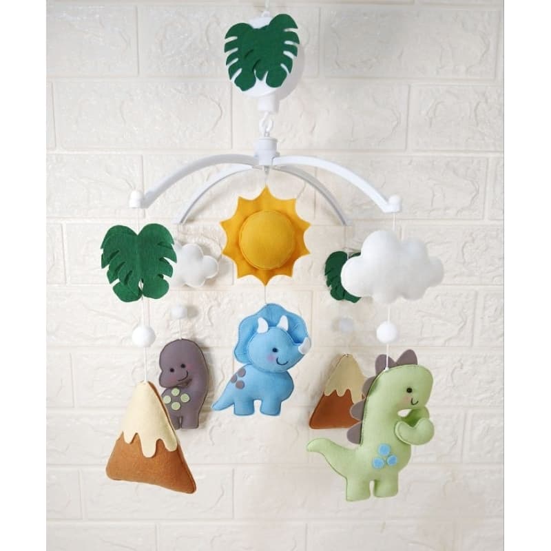 Móbile para Berço Dinossauros, Dinos Baby