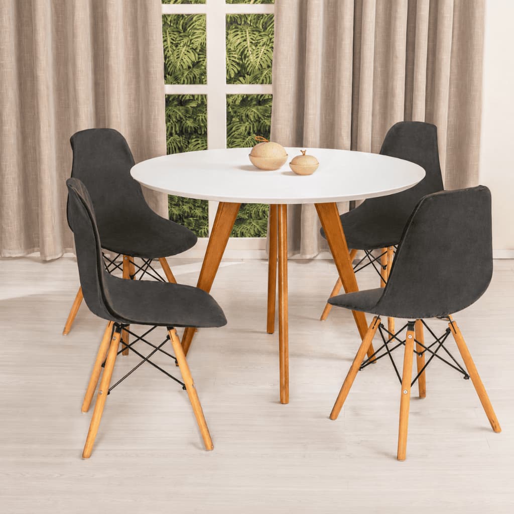 Capa de Cadeira Eiffel Charles Eames Suede