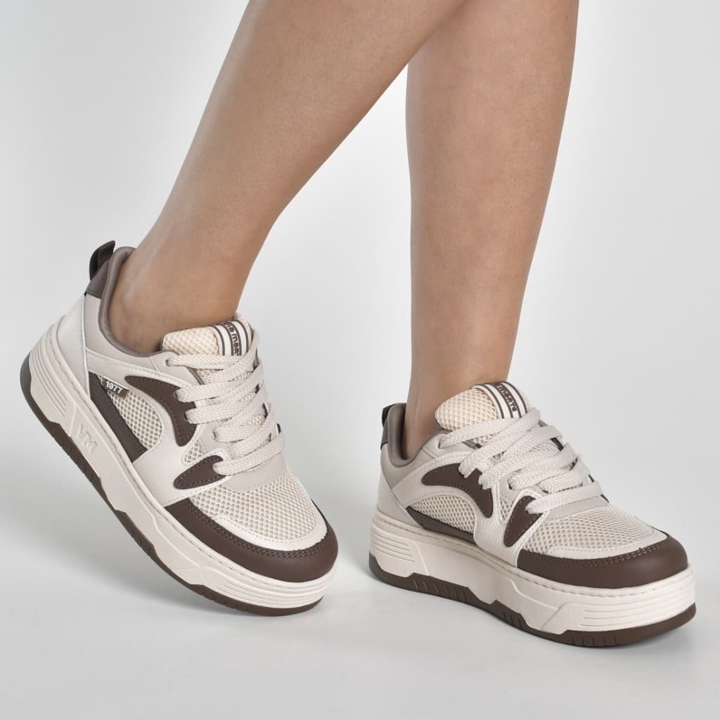 Tênis Via Marte Casual Feminino Original Plataforma Sneaker Esportivo - 225-006