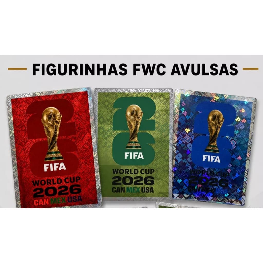 Figurinhas Copa do Mundo 2026 Original Panini - Mande Sua Lista - Leia a DESCRIÇÃO