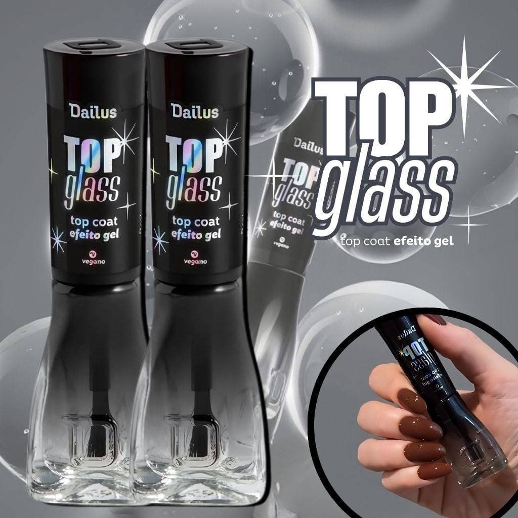 kit 2 Top Coat Dailus Top Glass