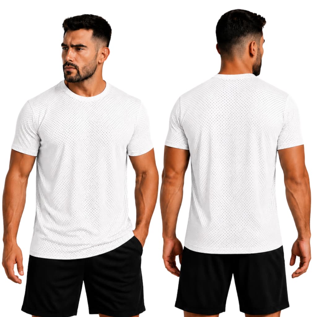 Camiseta Dry Fit Básica Dia a Dia Masculina
