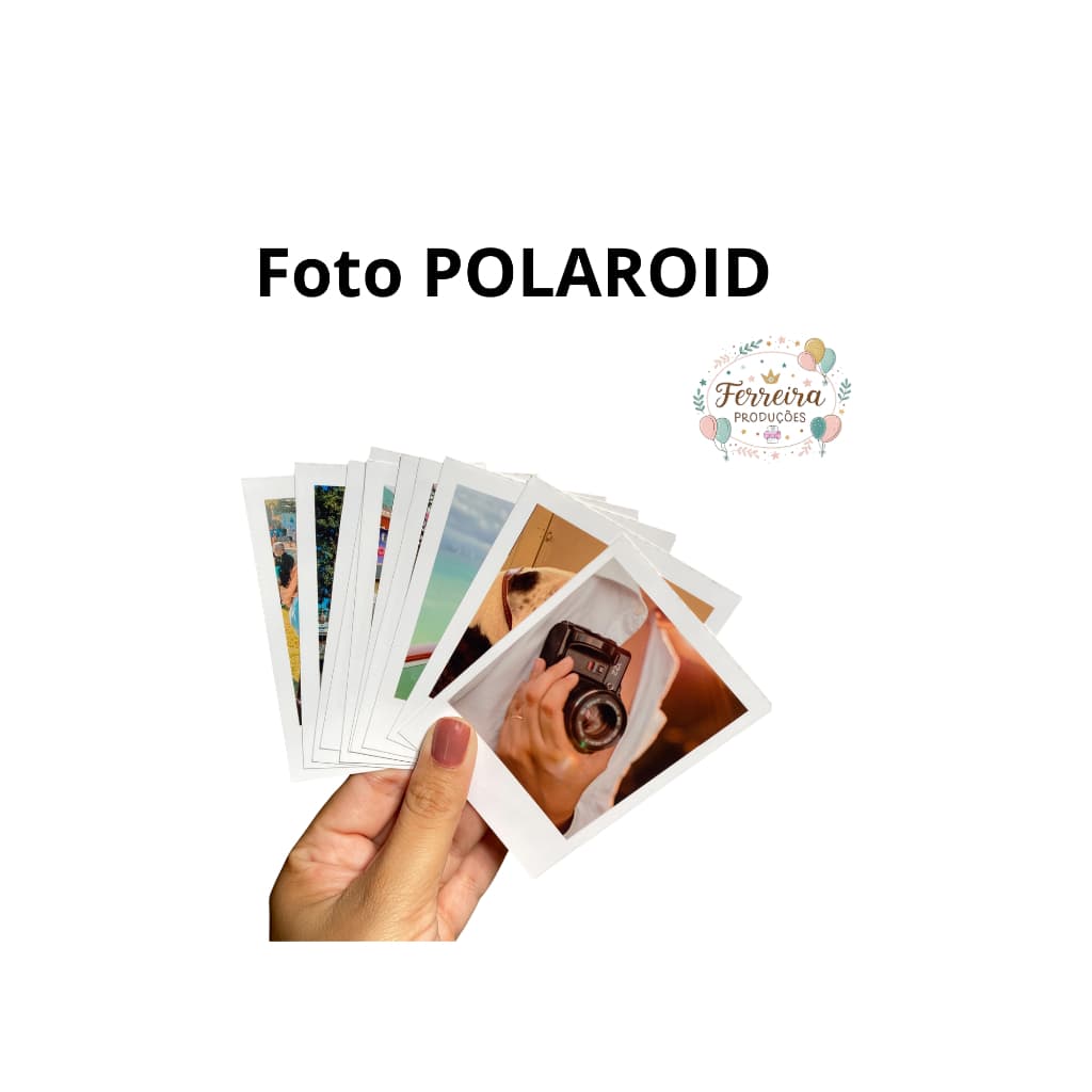 Foto Polaroid com ou sem imã 10x7