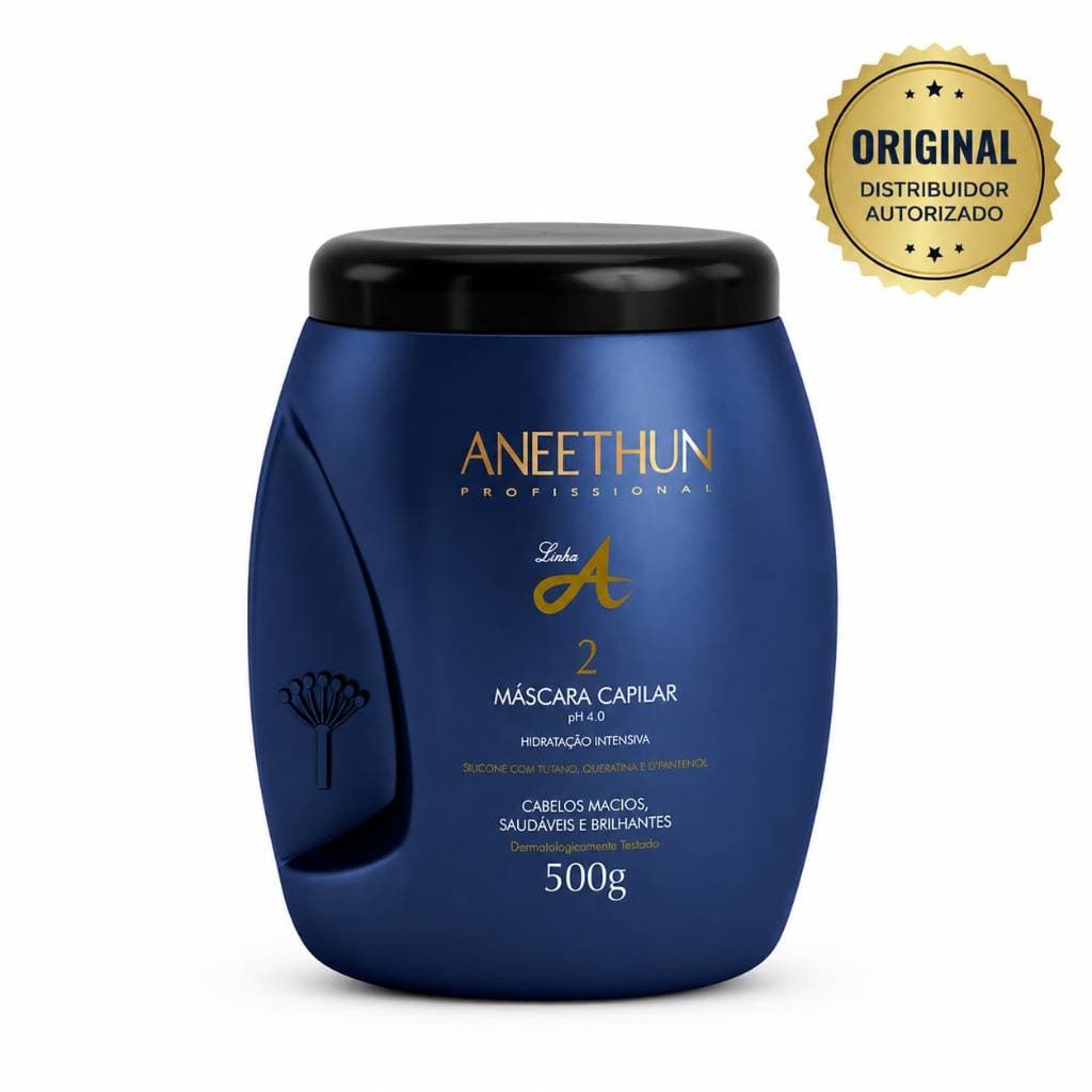 Máscara Linha A Aneethun 500g Hidratação Capilar Profissional