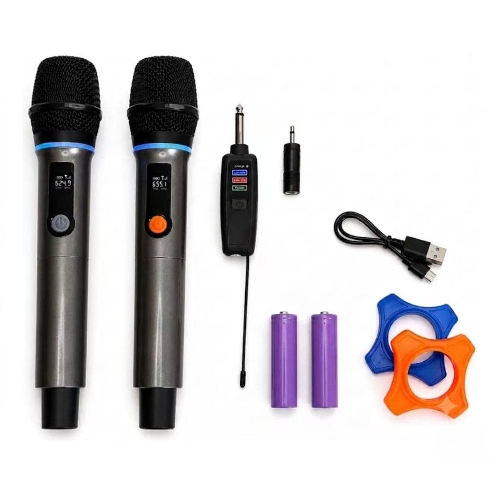 Kit 2 Microfone Sem Fio altomex Dinâmico  EL-5020