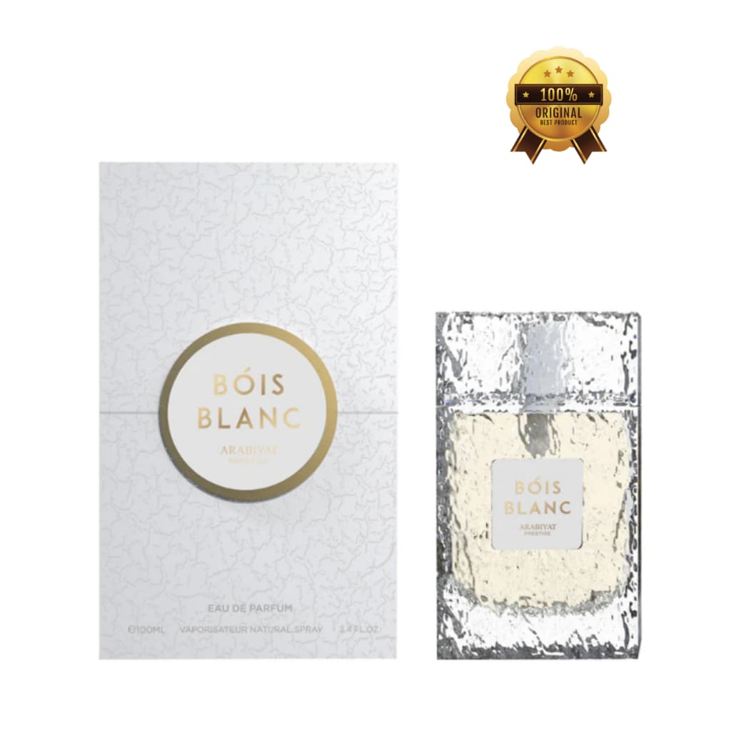 Perfume Bois Blanc Arabiyat Prestige Eau de Parfum 100ml Original Lacrado Alta Fixação Unissex