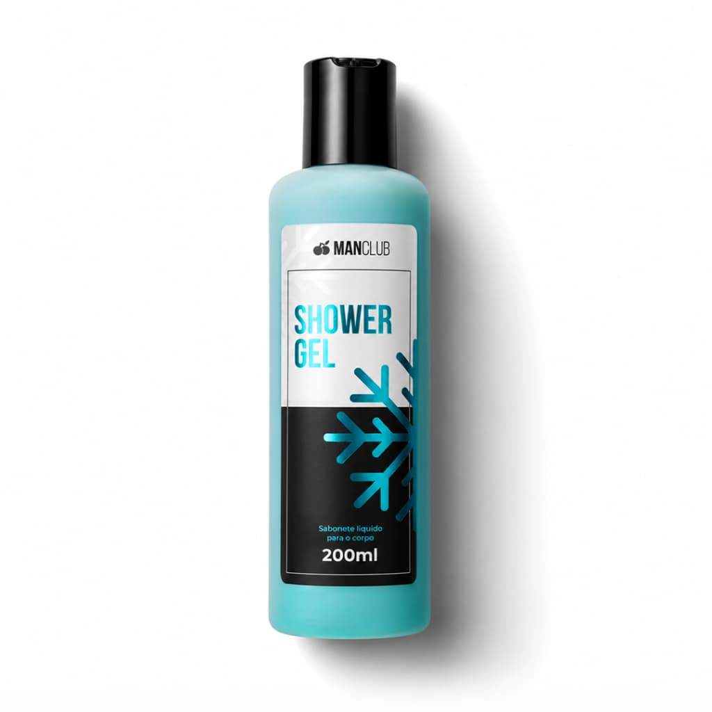Shower Gel da MANCLUB – Limpeza Profunda e Frescor Imediato