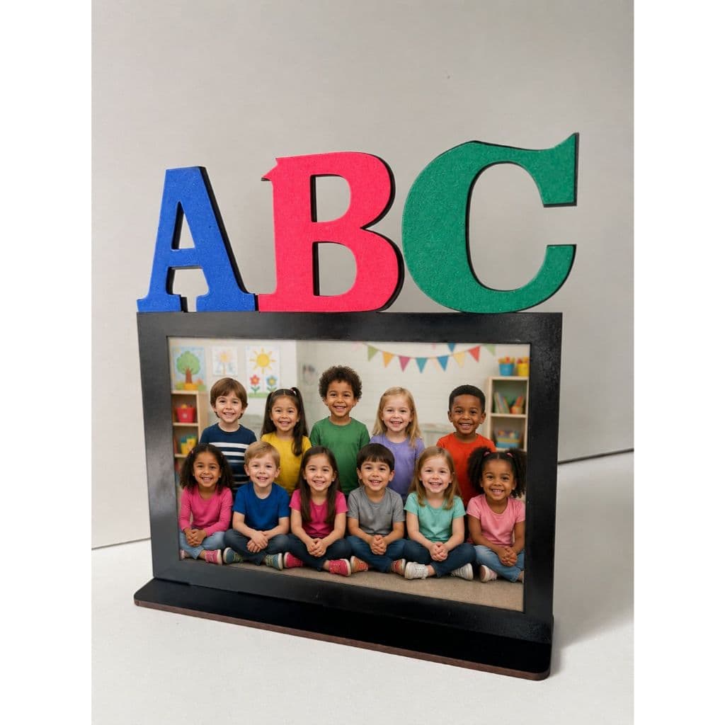 PORTA RETARTO ABC INFANTIL FOTO DEITADA 10X15
