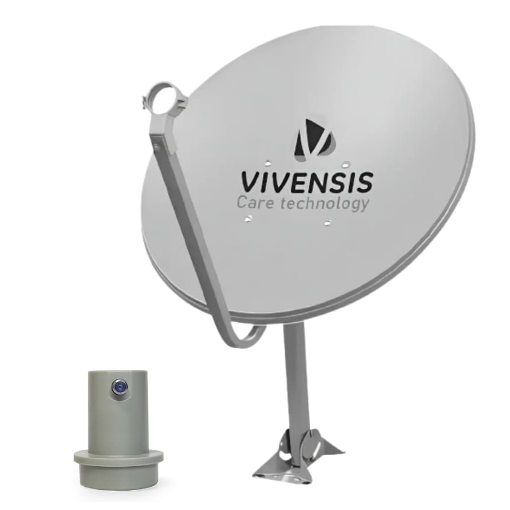 Antena Digital Parabólica Vivensis 60cm Ku + Lnbf Simples