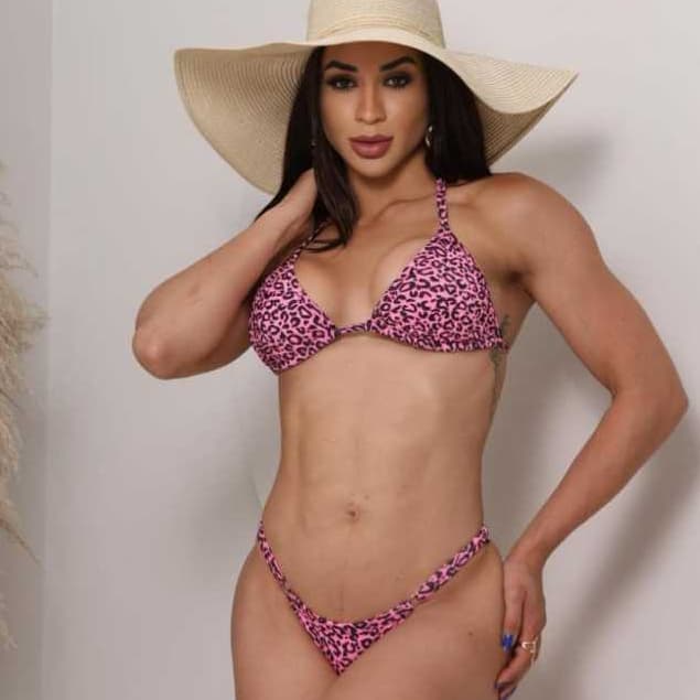 Biquíni Feminino Cortininha Estampado  Fio Biquíni Marquinha Animal Print Fio Bronze Verão 2025