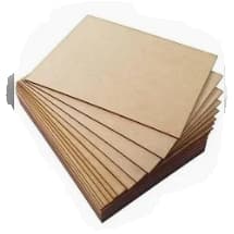 Placa MDF 297 x 210 Cru Kit Atacado Direto Da Fábrica Prontíssima Entrega Vários Kits