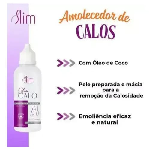 Kit Removedor De Calos 120ml + Espátula 222 + Espátula 483
