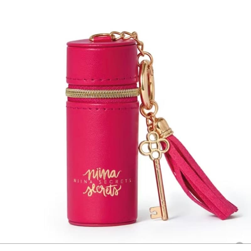 LANÇAMENTO!! PORTA BATOM CHARM PINK NINA SECRETS / EUDORA✨
