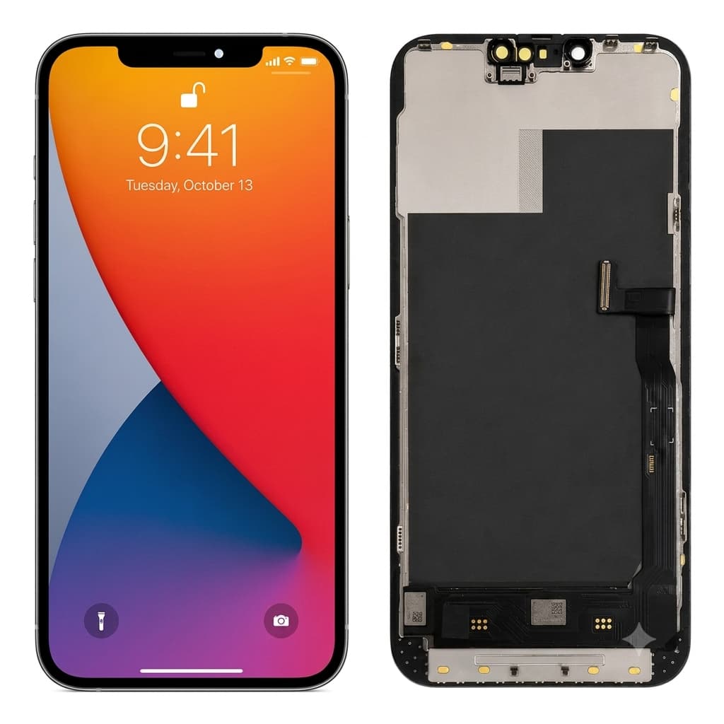 Tela Vivid HD+ Compativel Com Iphone 13 Pro Max A2484 A2644 A2643