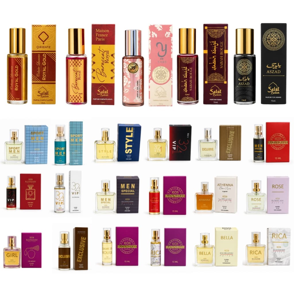 Perfumes Premium Árabe Eau De Parfum Alta Fixação Luxo Elegância Longa Duração Projeção 15ML e 25ML