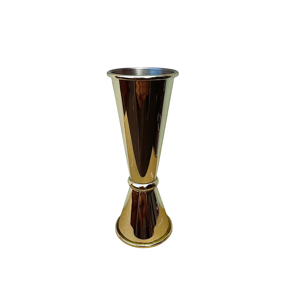 Dosador para bebidas inox - Dourado - 30/60ml