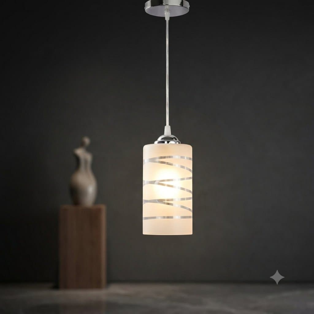 Luminária Pendente Moderna Cozinha Sala Quarto Area Gourmet Teto Bivolt Lâmpada E27 Atenas