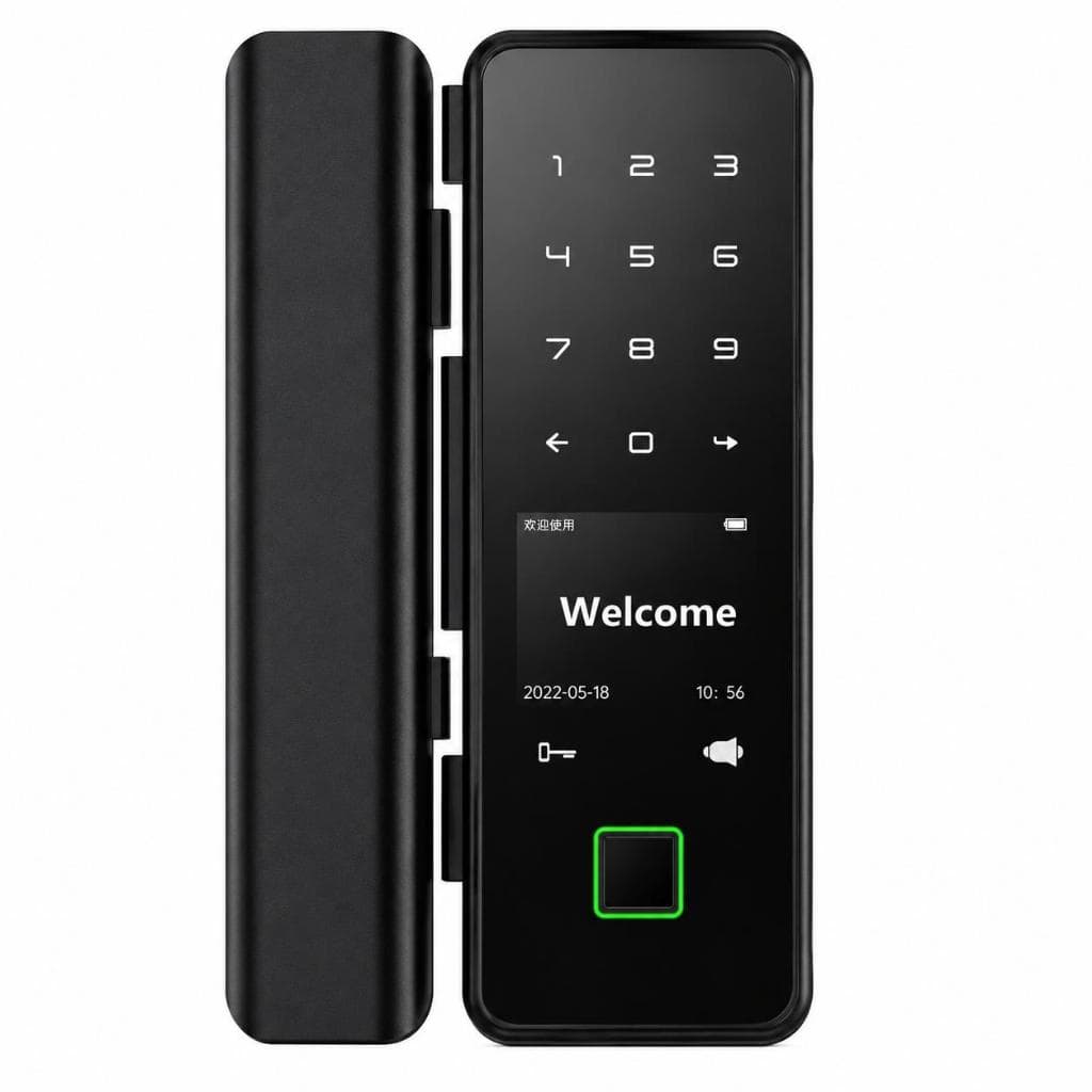Fechadura Digital Biométrica RFID Senha Chave Tuya Smart Top top