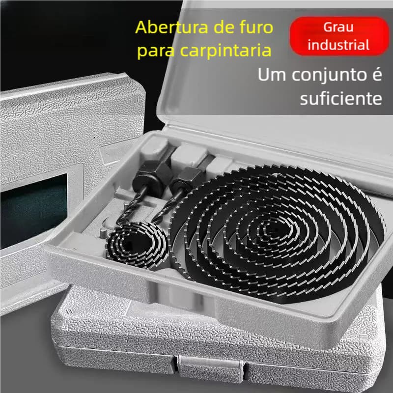 Jogo Serra Copo Fácil de Usar Para Bricolage e Profissionais