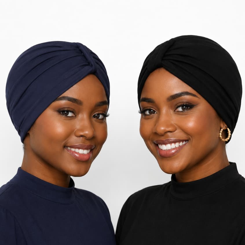 Turbante Feminino Touca Indiano Estilo Quimioterapia Inverno Confortável Sem Elasticidade