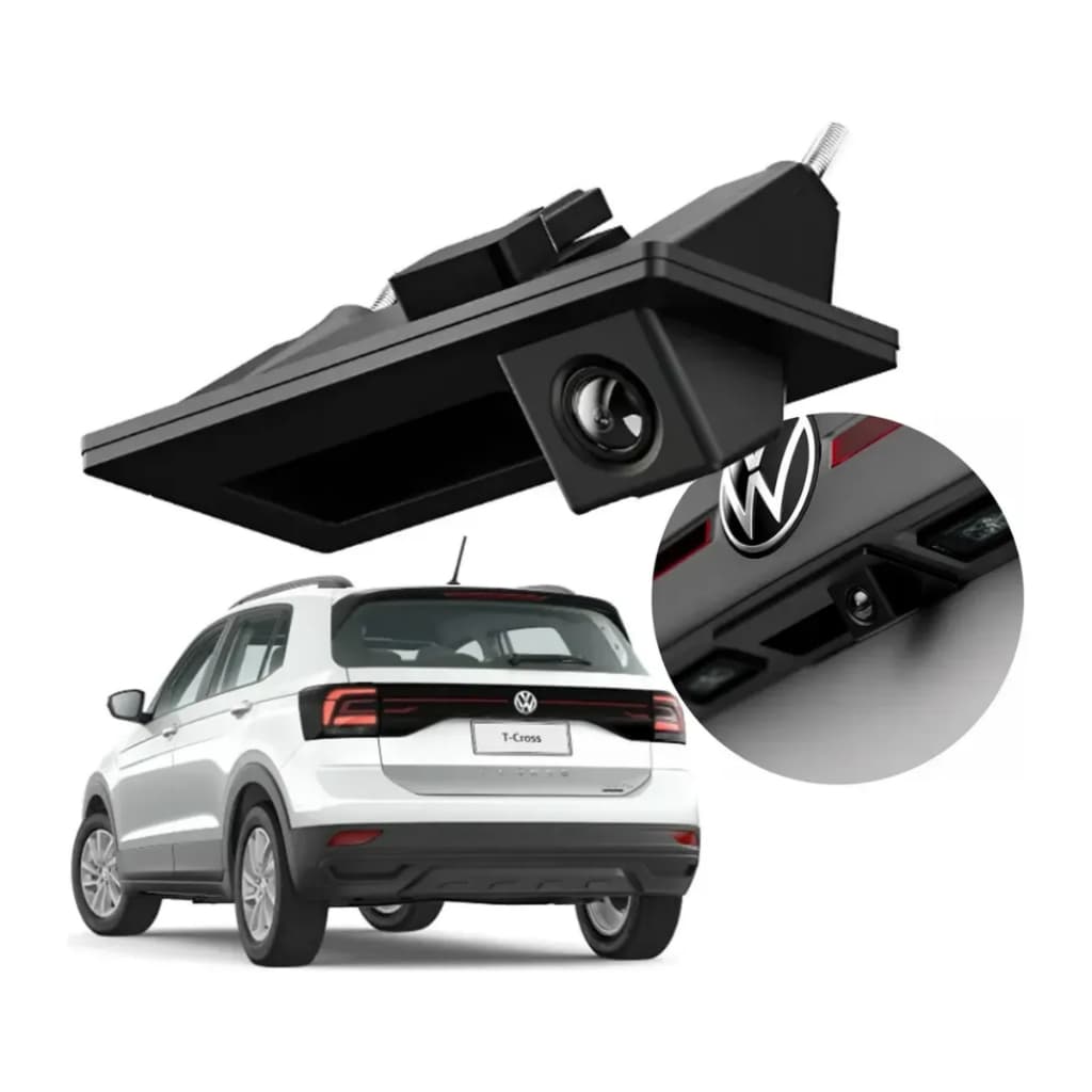Câmera Re Maceneta Especifica T-Cross Jetta Audi Polo Tiguan