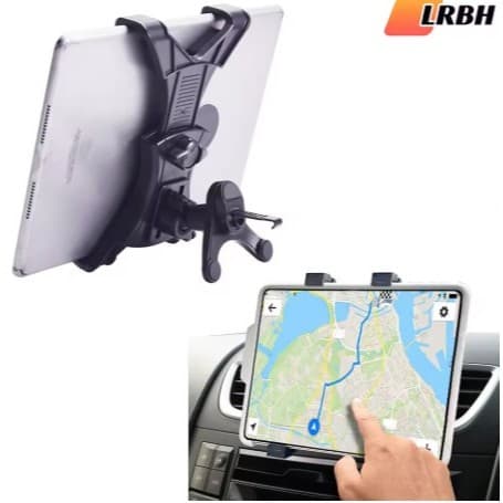 Suporte para tablet para ventilação de ar do carro compatível com tablet tablets de 7 " - 12"