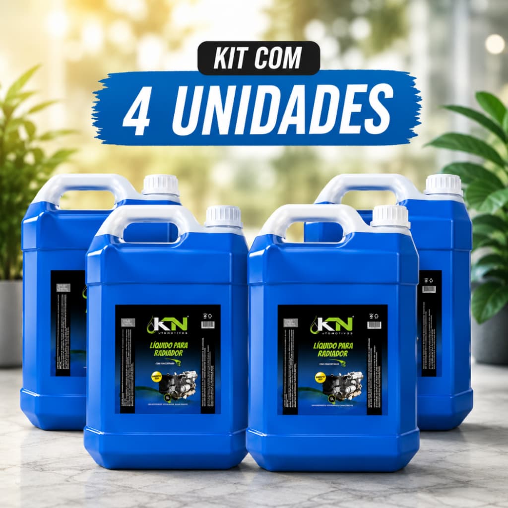 Aditivo Para Radiador Azul 5L Pronto Uso Anticorrosivo Proteção Motor