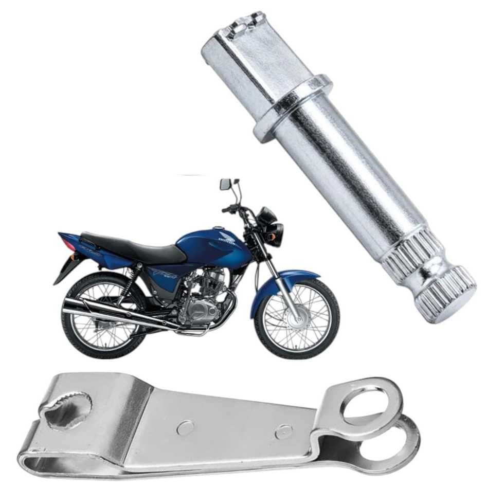 EIXO PATIM FREIO+BRACO FREIO HONDA CG TITAN/FAN