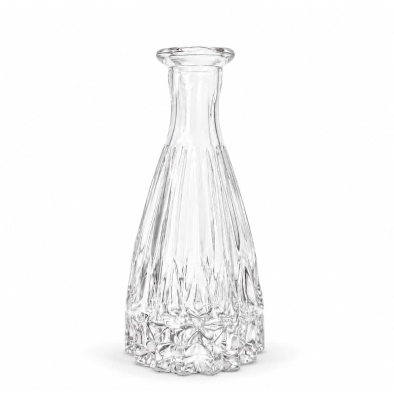 Kit 10 Mini Vasinho de Vidro 50ml Delicado Elegante Hall Sala Flores