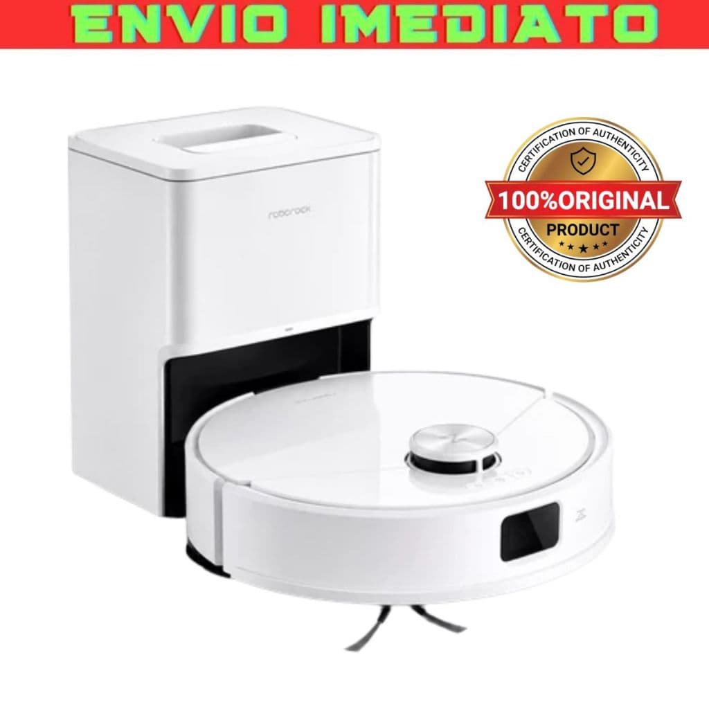 Aspirador Pó Inteligente Roborock Q7 L5+ Bivolt  Branco Robô
