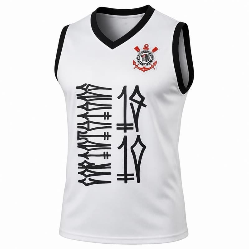 Regata Masculina Timão da Quebrada Branco
